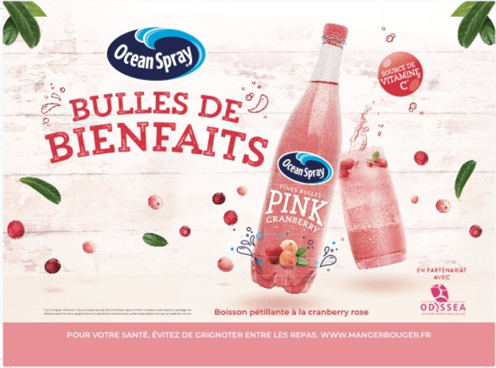 LA VIE BIGREMENT PINK AVEC OCEAN SPRAY