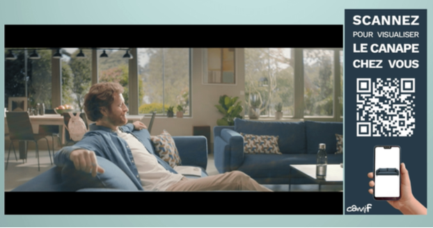 LA CAMIF TESTE UN DISPOSITIF DE RÉALITÉ AUGMENTÉE EN AVANT PREMIÈRE